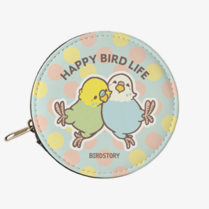 コインケース（HAPPY BIRD LIFE / セキセイインコ）小銭入れ財布