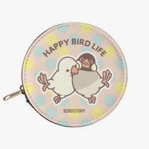 コインケース（HAPPY BIRD LIFE / 文鳥）小物入れに便利