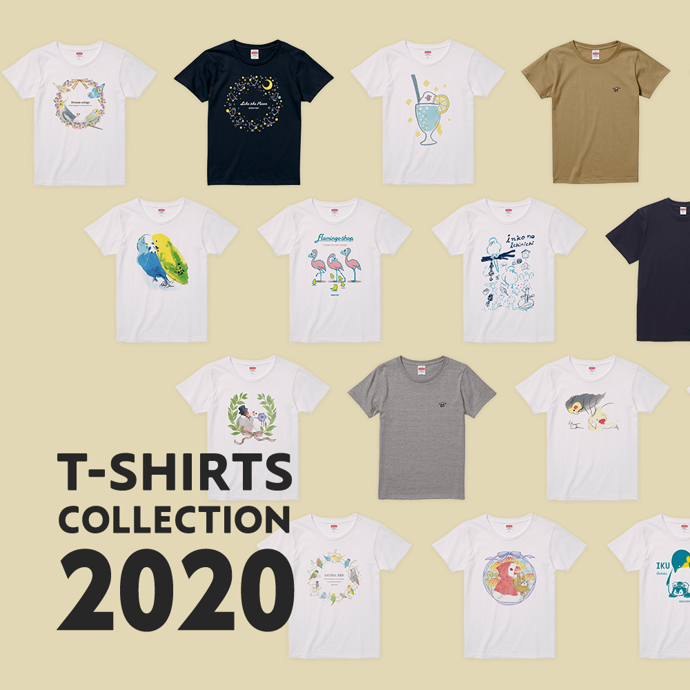 Tシャツコレクション 2020｜BIRDSTORY
