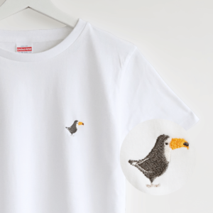 刺繍Tシャツ（BIRD!BIRD!BIRD! / オニオオハシ）