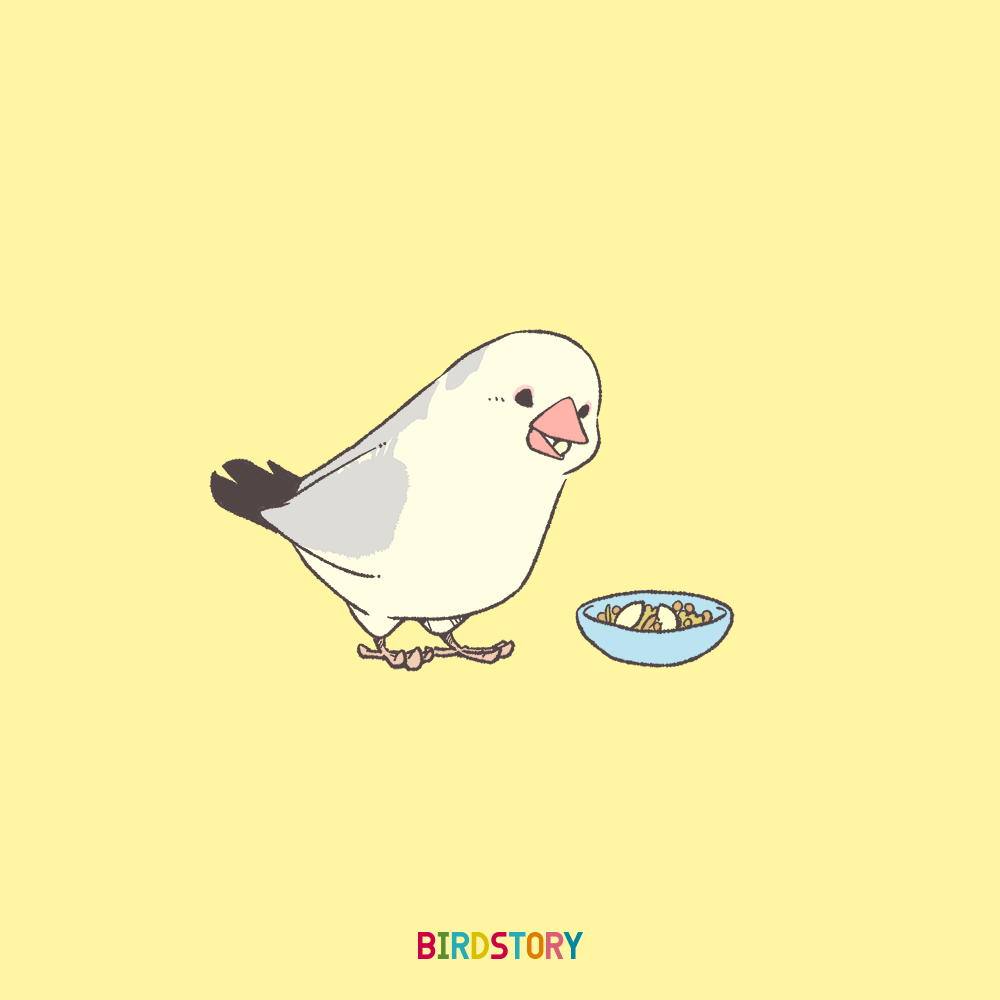 米の日 イラスト 文鳥 ライスバード ricebird