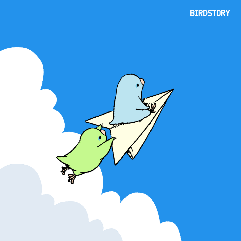 空の日 9月日のイラスト Birdstory