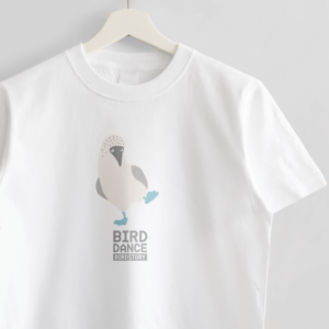 Tシャツデザイン BIRD DANCE アオアシカツオドリ