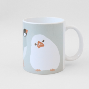 文鳥 シンプルデザインマグカップ