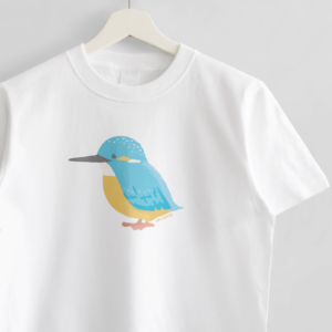 Tシャツ 愛鳥週間 カワセミ kingfisher