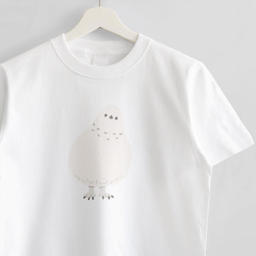 Tシャツ 愛鳥週間 ライチョウ grouse