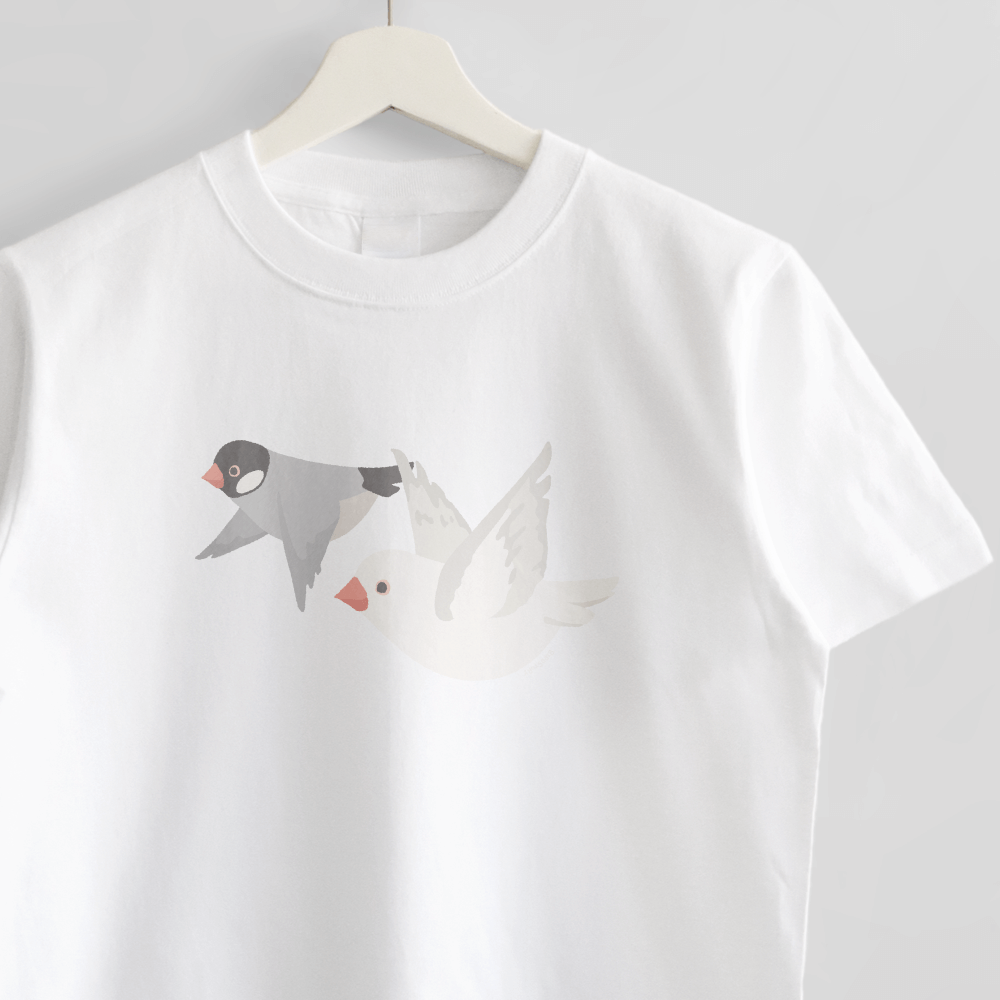 Tシャツ FLYING BIRD フライングバード 文鳥