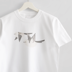 Tシャツ FLYING BIRD フライングバード シマエナガ