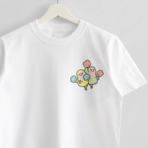 Tシャツ コンパニオンバード・チアリーダーズ コザクラインコ