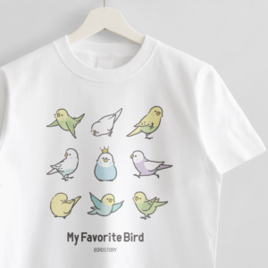 Tシャツ My Favorite Bird セキセイインコ