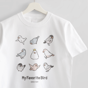 Tシャツ My Favorite Bird 文鳥