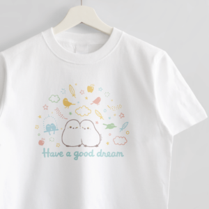 Tシャツ ゆめごこち シマエナガ夢の中