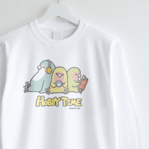 長袖Tシャツ コザクラインコ趣味の時間