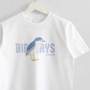 Tシャツ 愛鳥週間 BIRDWEEK ゴイサギ バードウィーク