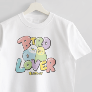 Tシャツ BIRD LOVER セキセイインコ