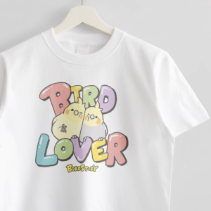 Tシャツ BIRD LOVER オカメインコ