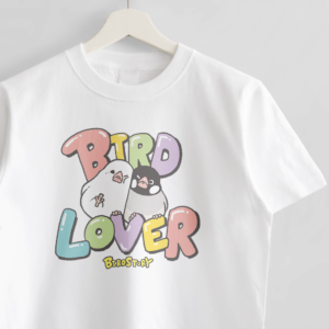 Tシャツ BIRD LOVER 文鳥