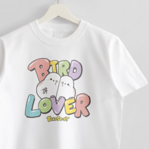 Tシャツ BIRD LOVER シマエナガ