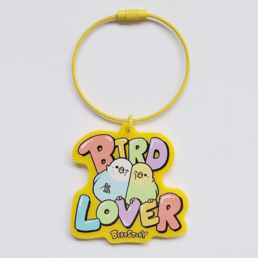 BIRDLOVER セキセイインコ キーホルダー