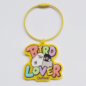 BIRDLOVER 文鳥 キーホルダー