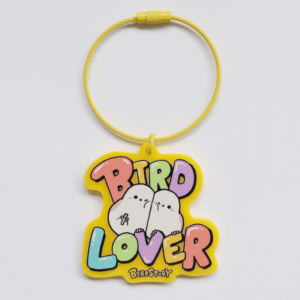 BIRDLOVER シマエナガ キーホルダー