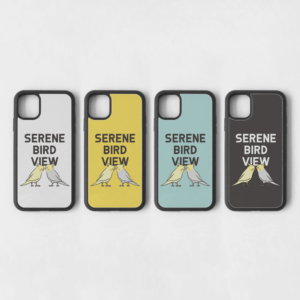 スマートフォンケース SERENE BIRD 静かな幸せ オカメインコ
