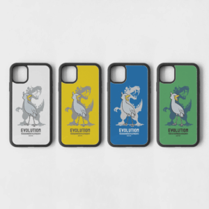 スマートフォンケース ハシビロコウ 鳥と恐竜 EVOLUTION SIDE