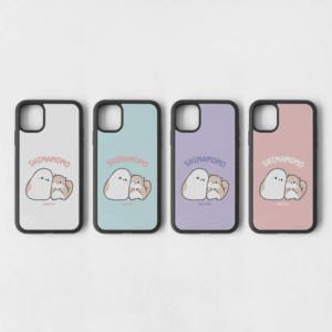 スマートフォンケース シマエナガ エゾモモンガ もふもふ