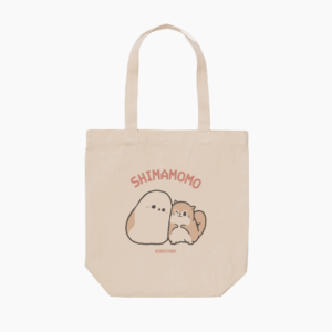トートバッグ シマモモ 北海道イラスト もふもふ