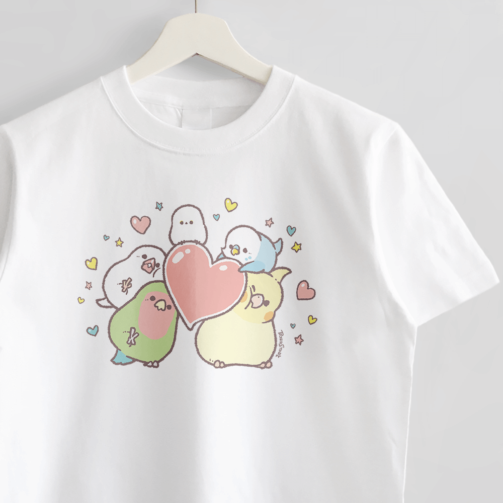 Tシャツ ハートデリバリー バレンタインデザイン