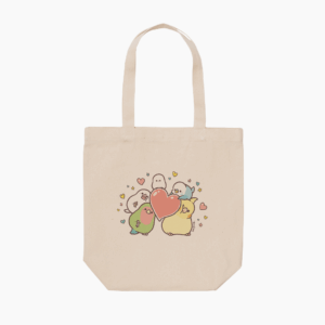 トートバッグ ハートデリバリー バレンタイン記念イラスト