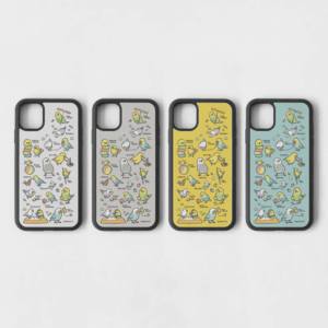 スマートフォンケース 昔の遊び 糸電話 紙相撲 お手玉 ビー玉 けん玉 セキセイインコ