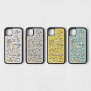 スマートフォンケース 昔の遊び 糸電話 紙相撲 お手玉 ビー玉 けん玉 オカメインコ