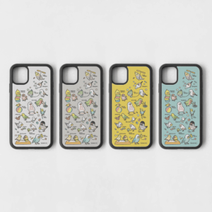 スマートフォンケース 昔の遊び 糸電話 紙相撲 お手玉 ビー玉 けん玉 いろいろな鳥