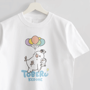 Tシャツ 飛べるけどね 風船 文鳥