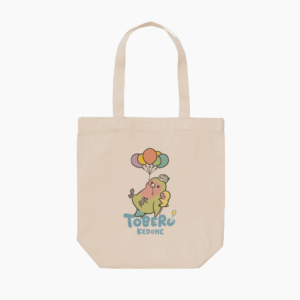 トートバッグ 飛べるけどね 風船飛行 コザクラインコ