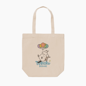 トートバッグ 飛べるけどね 風船飛行 シマエナガ