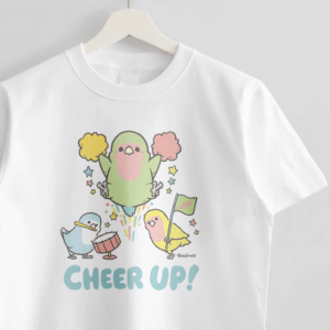 Tシャツ コンパニオンバードチアリーダーズ フレーフレー！ コザクラインコ