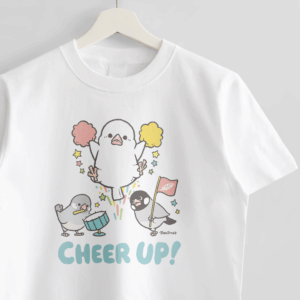 Tシャツ コンパニオンバードチアリーダーズ フレーフレー！ 文鳥