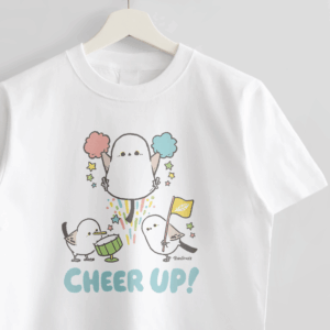 Tシャツ コンパニオンバードチアリーダーズ フレーフレー！ シマエナガ