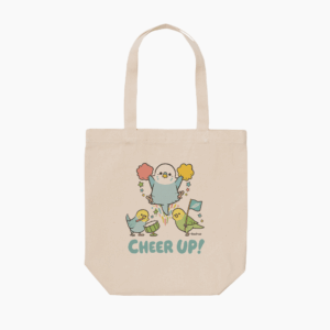 トートバッグ コンパニオンバードチアリーダーズ ファイト！ セキセイインコ