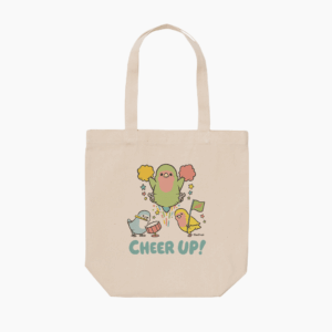 トートバッグ コンパニオンバードチアリーダーズ ファイト！ コザクラインコ