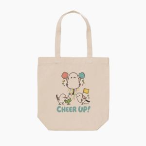 トートバッグ コンパニオンバードチアリーダーズ ファイト！ シマエナガ