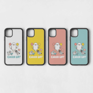 スマートフォンケース コンパニオンバードチアリーダーズ 応援団 文鳥