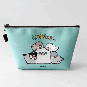 ポーチ 文鳥の幸せ安眠デザイン