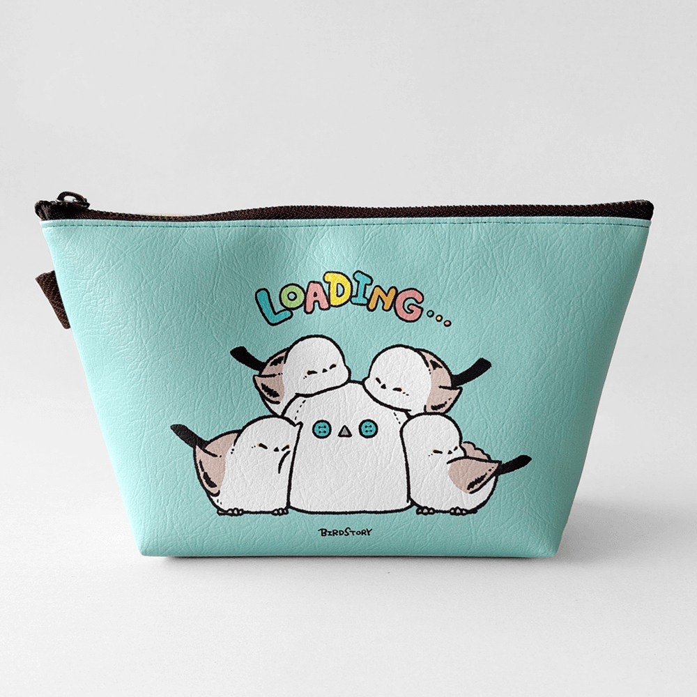 ポーチ シマエナガの幸せ安眠デザイン