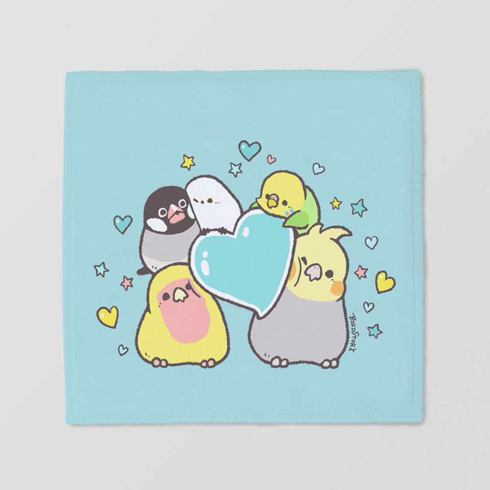 ミニタオル ハンカチ 感謝のハートをデリバリー