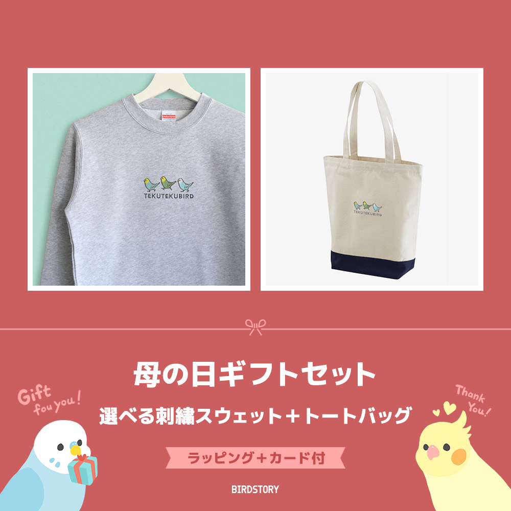 母の日ギフトセット（選べる刺繍スウェット＋トートバッグ＋カード付）