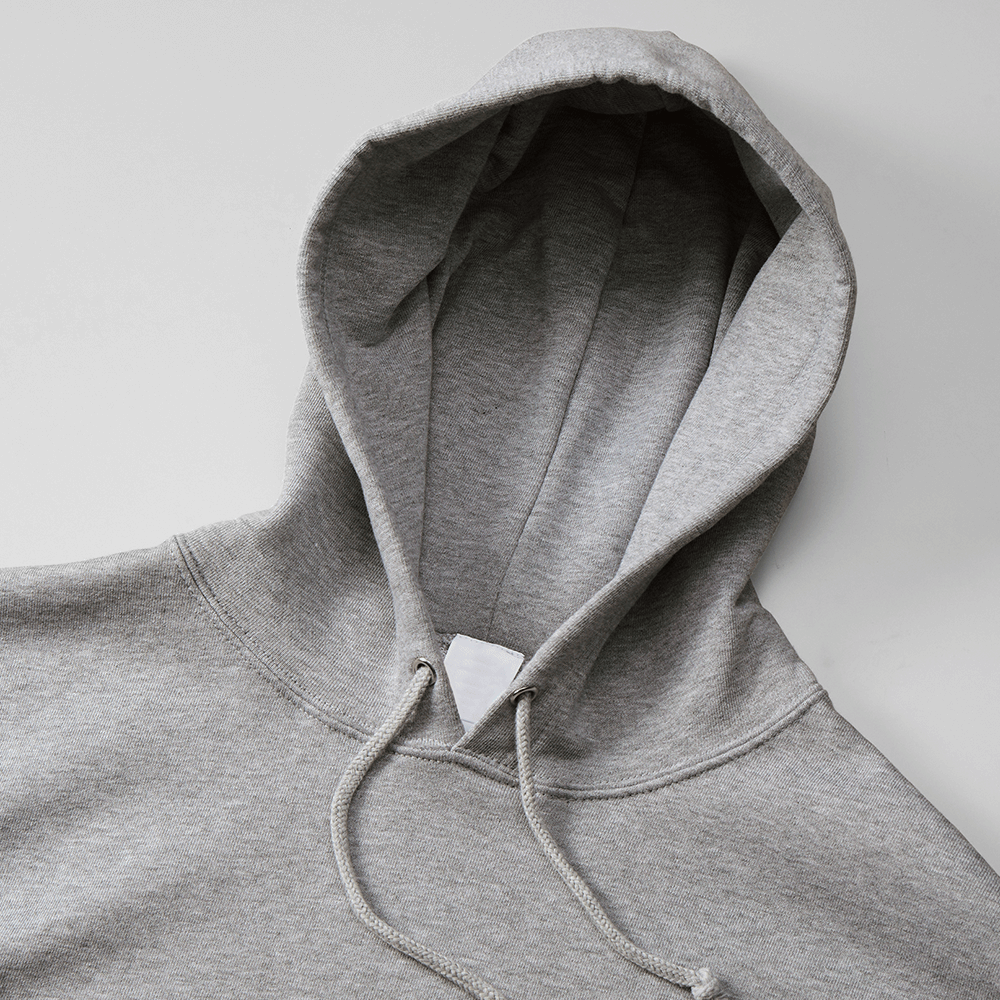 プルオーバー パーカー 首まわり