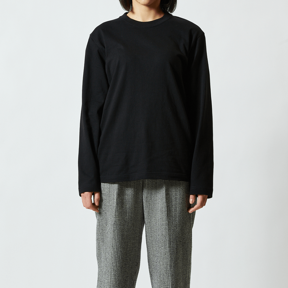 長袖Tシャツ 女性モデル 160cm